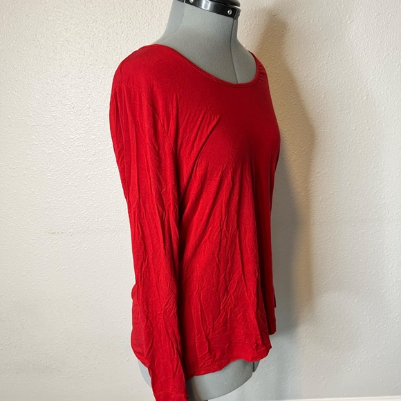 Chicos Super Ultra Soft Pajama Top - Size Medium - Picture 3 of 6